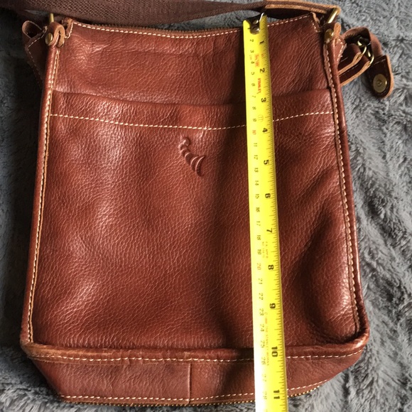 Soft grain Brown leather satchel. - Picture 11 of 13